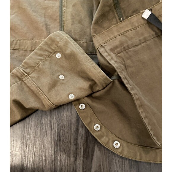 ROMEO & JULIET COUTURE Patches Patchwork Green Long Sleeve Cargo Jacket Medium - Picture 13 of 16